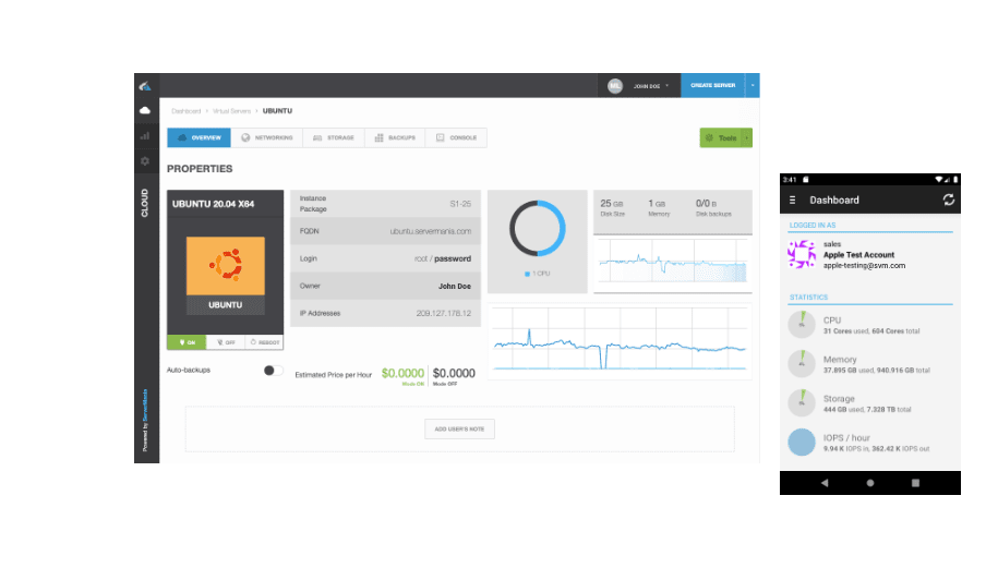 cloud device screen 2