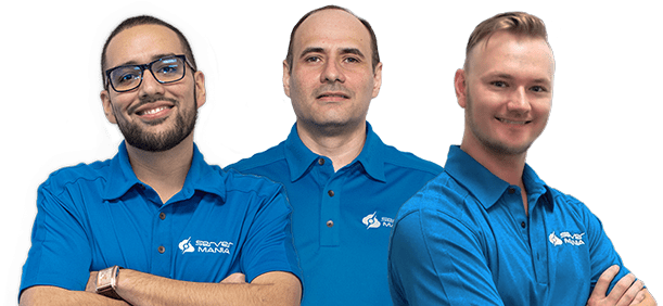 Jose, Doug and Cam from ServerMania