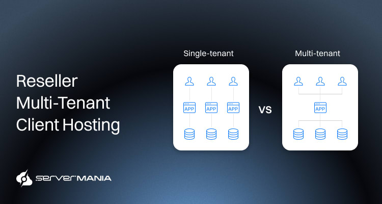 Multi tenant hosting on one dedicated server