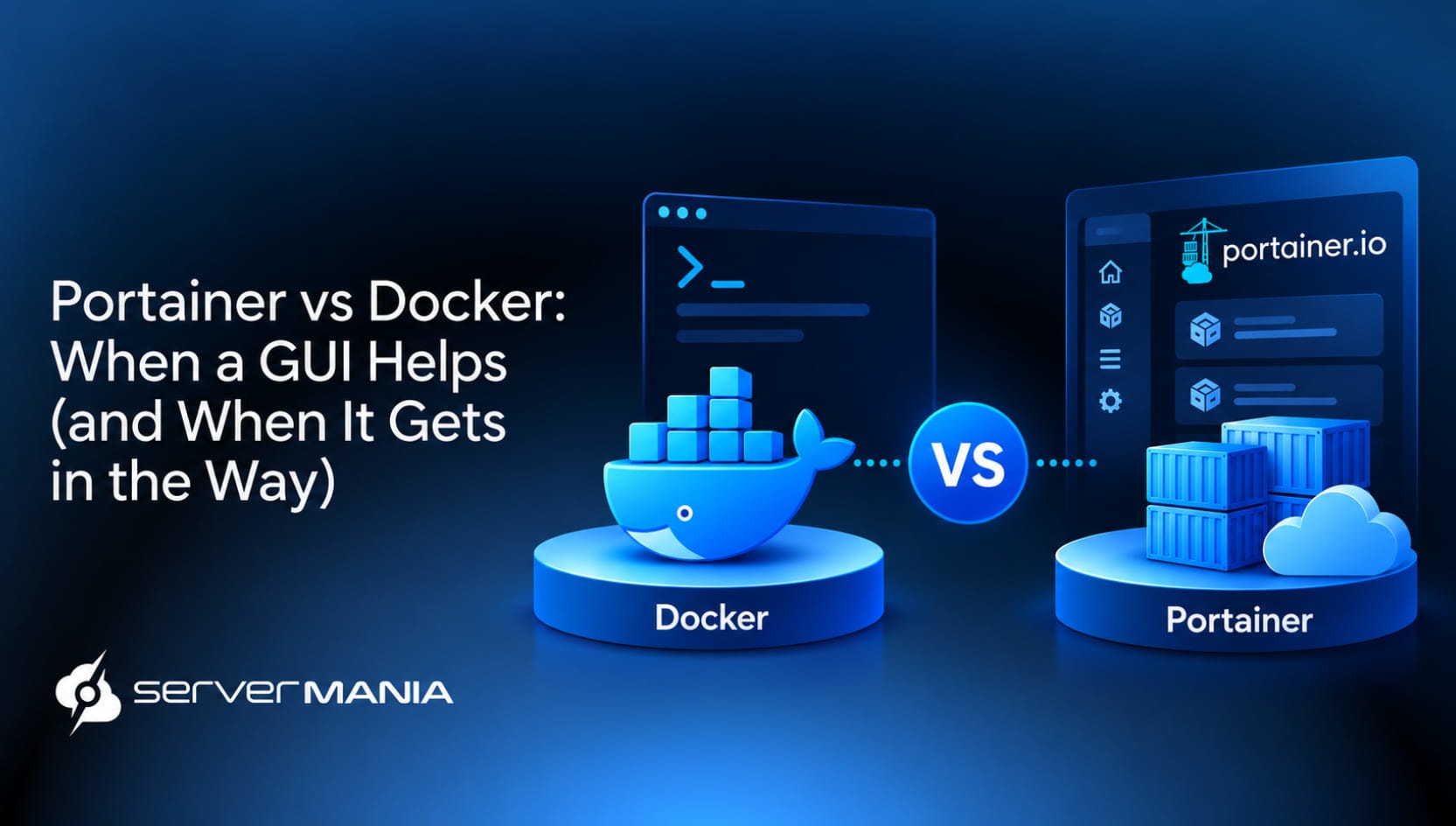 Portainer vs Docker: When a GUI Helps (and When It Gets in the Way)
