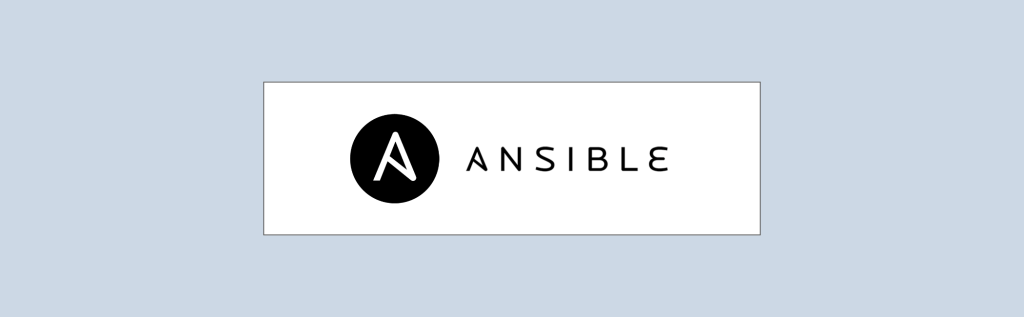 A decorative image showing the Ansible logo.