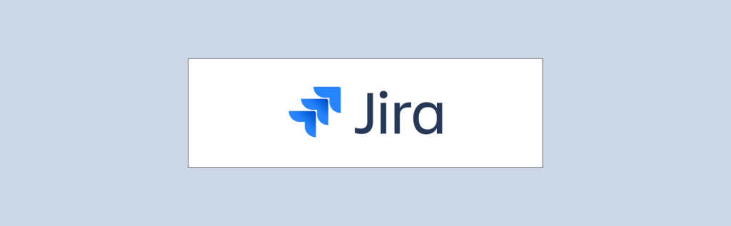 A decorative image showing the Jira logo.