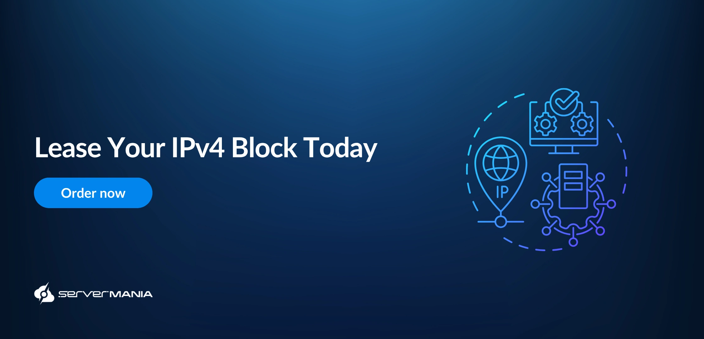 Lease your IPv4 Block Today - Order Now servermania.com