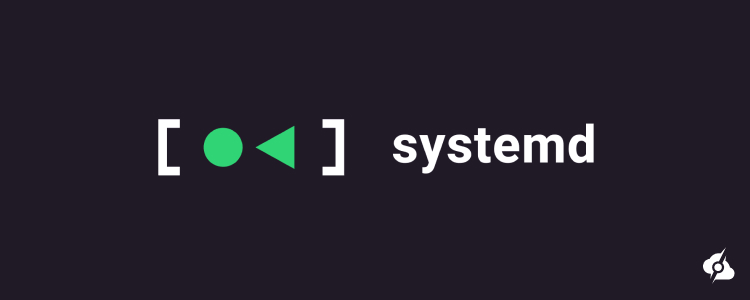 A decorative image reading "systemd timers" and showing their logo.