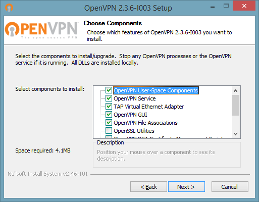3 of 7 screenshot showing how to connect to OpenVPN on Windows 10