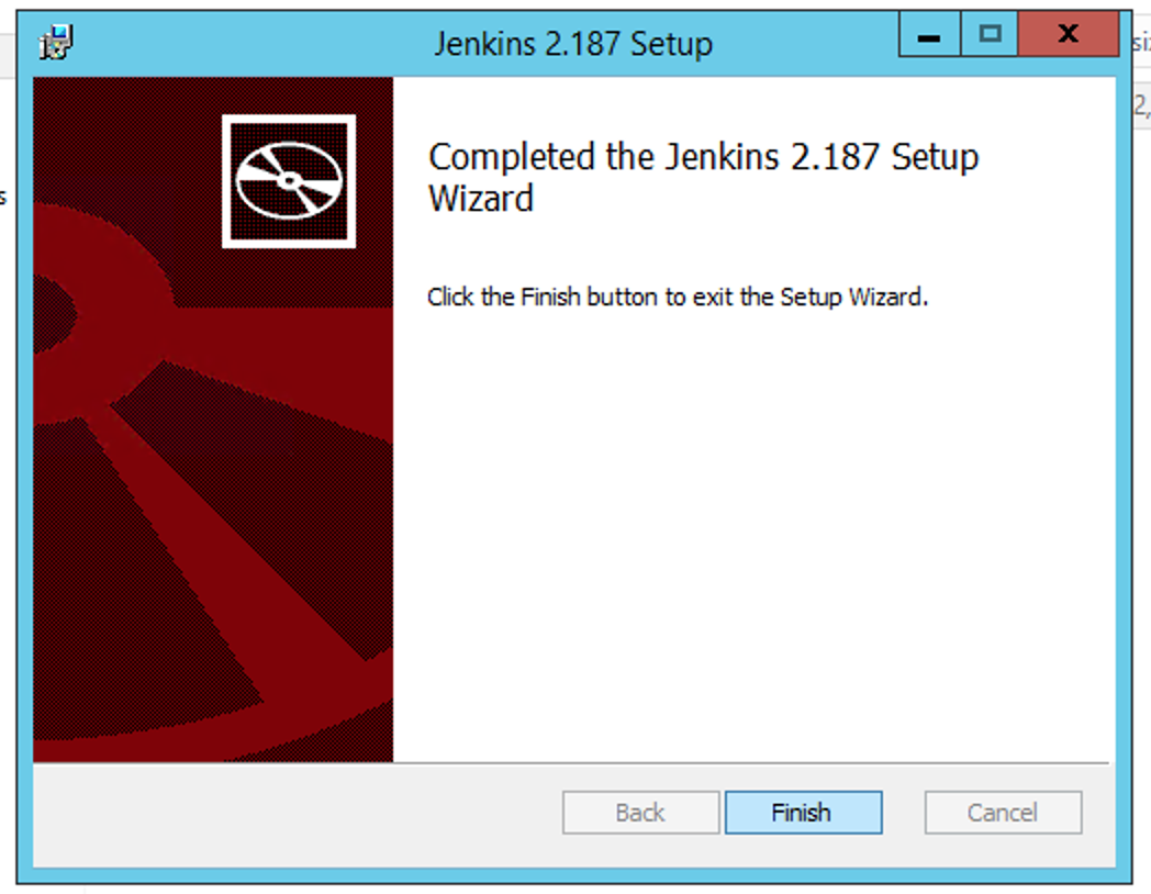 Complete the Jenkins Install Screen