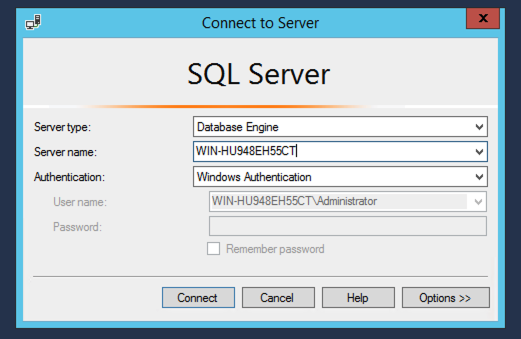 Step 4: Open SSMS