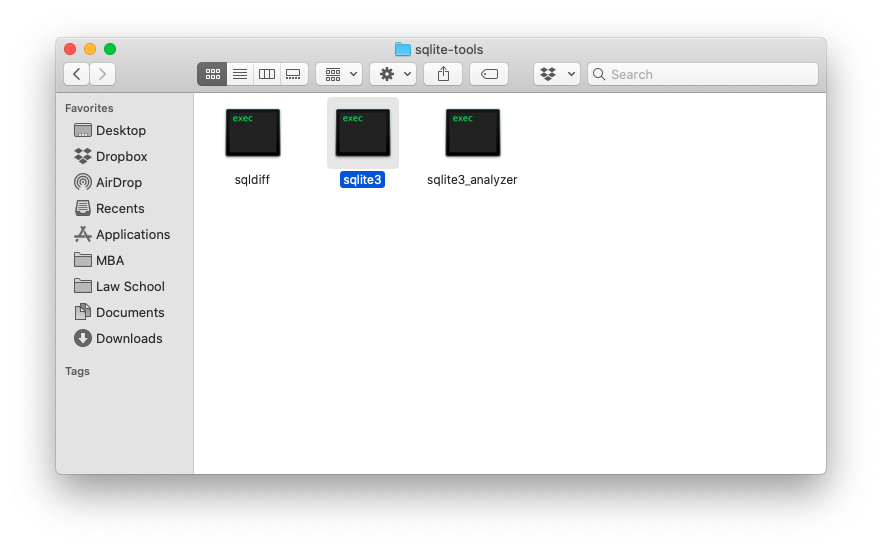 how to download sqlite for mac