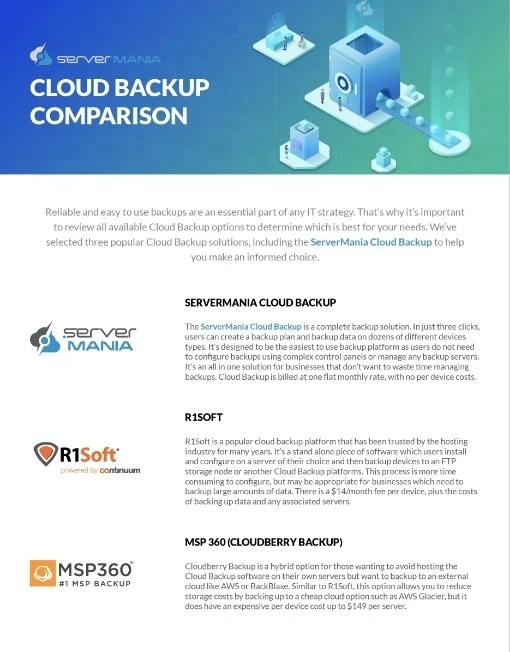 cloud backup guide