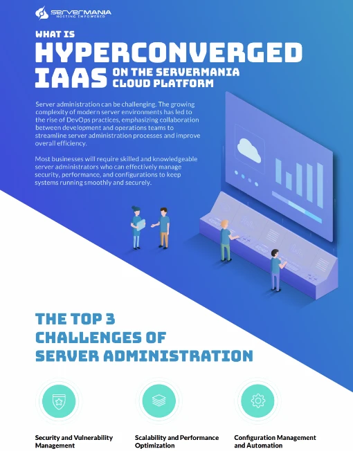 Hyperconverged IaaS infographic