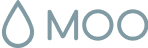moo logo grey