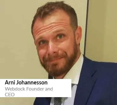 Photo webdock founder